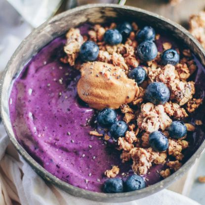 Picture of Wild Blueberry Banana Bowl