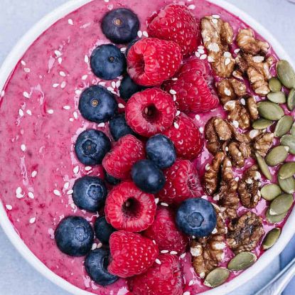 Picture of KETO Mixed Berry Bowl