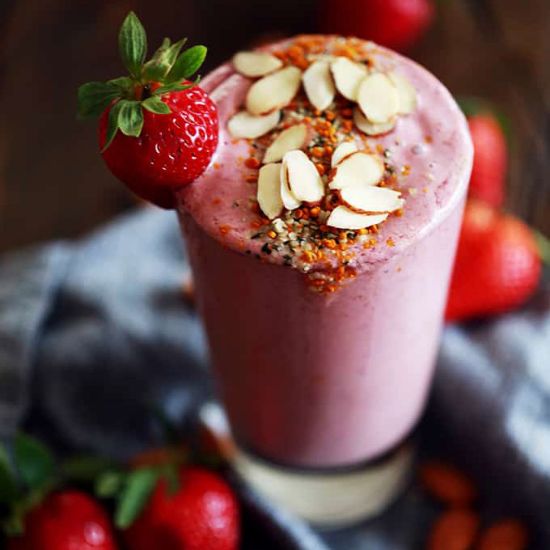 Picture of KETO Strawberry Almond Smoothie