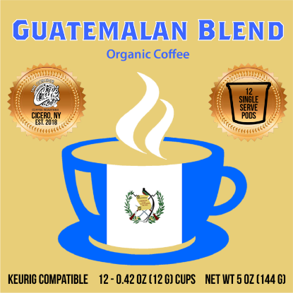 Picture of 24 K-cups Guatemalan Blend Organic Coffee
