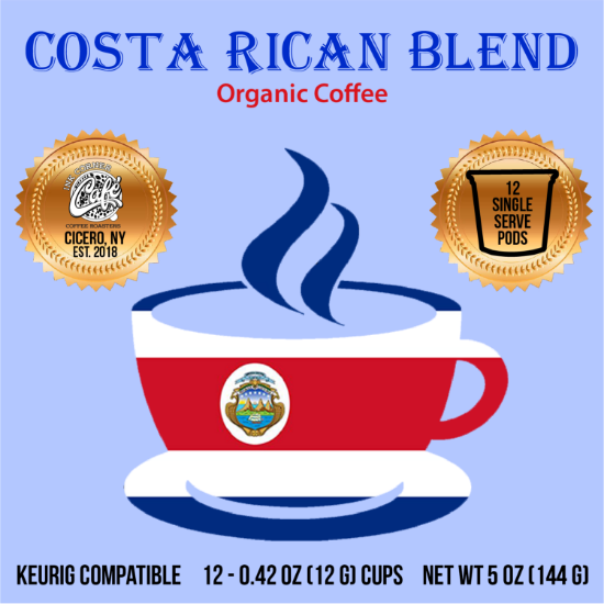 Picture of 24 K-cups Costa Rican Blend Organic Coffee